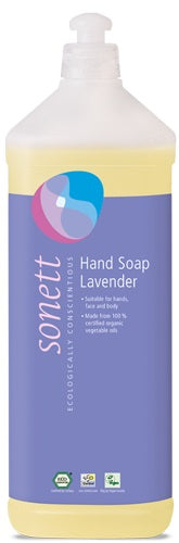 Sonett šķidrās ziepes lavandas, 1l