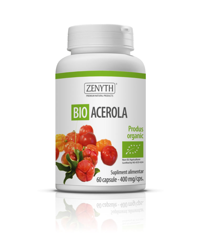 Zenyth BIO uztura bagātinātājs Bio Acerola, 60 kaps.