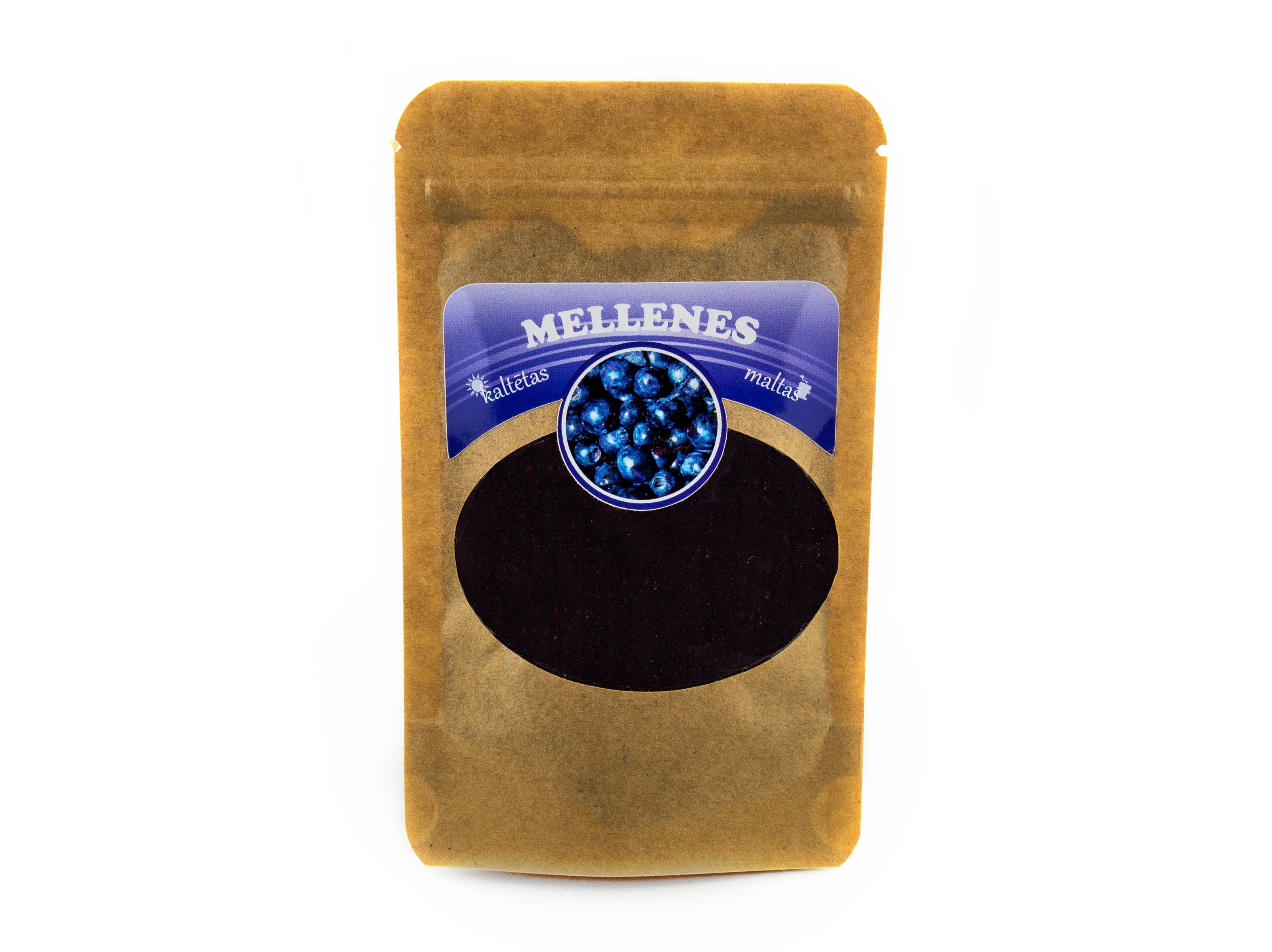 Cietais rieksts maltas kaltētas mellenes, 30g