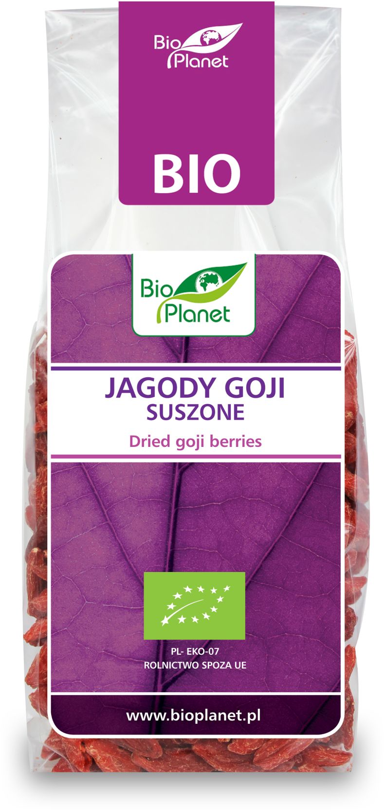 Bio Planet BIO žāvētas godži ogas, 100g