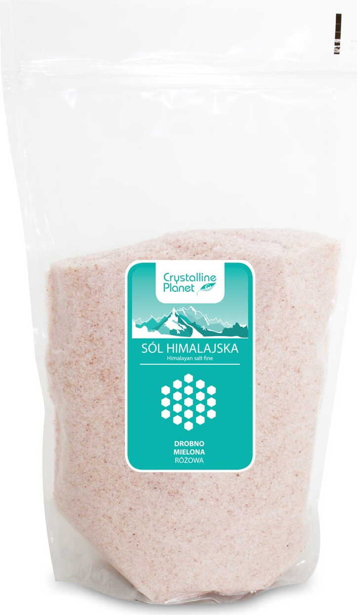 Crystalline Planet Himalaju rozā sāls smalkais, 1kg