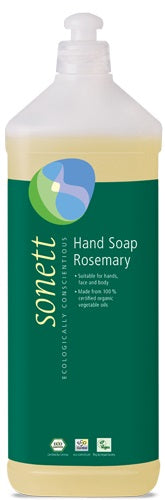 Sonett šķidrās ziepes rozmarīna, 1l