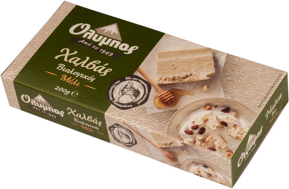 Olympos BIO sezama halva ar medu, 250g