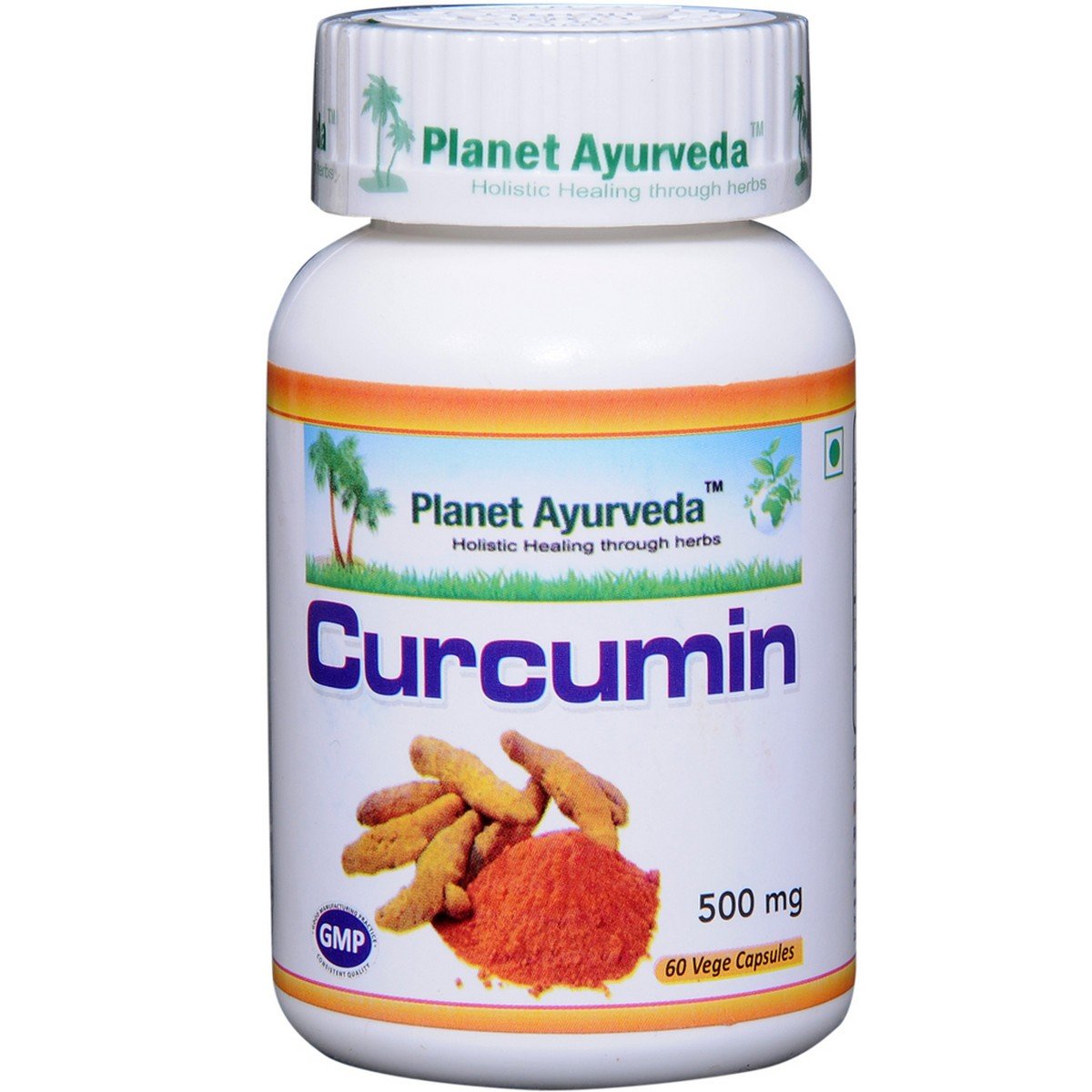 Planet Ayurveda uztura bagātinātājs Curcumin (Kurkumīns), 60kaps.