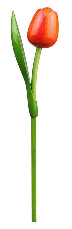 Kemfeldeko koka tulpe Orange/Red, 34cm