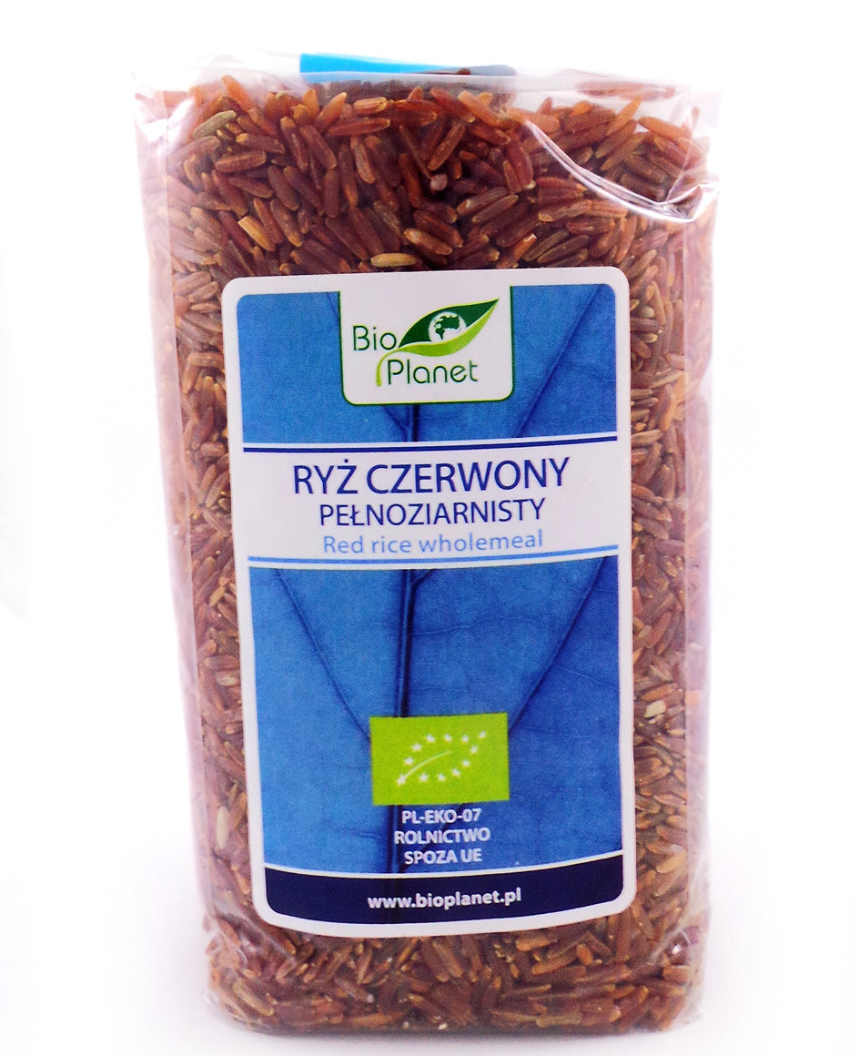 Bio Planet BIO pilngraudu rīsi, sarkanie, 500g