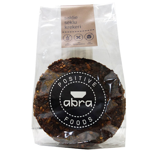 Abra saldie sēklu krekeri, 110g