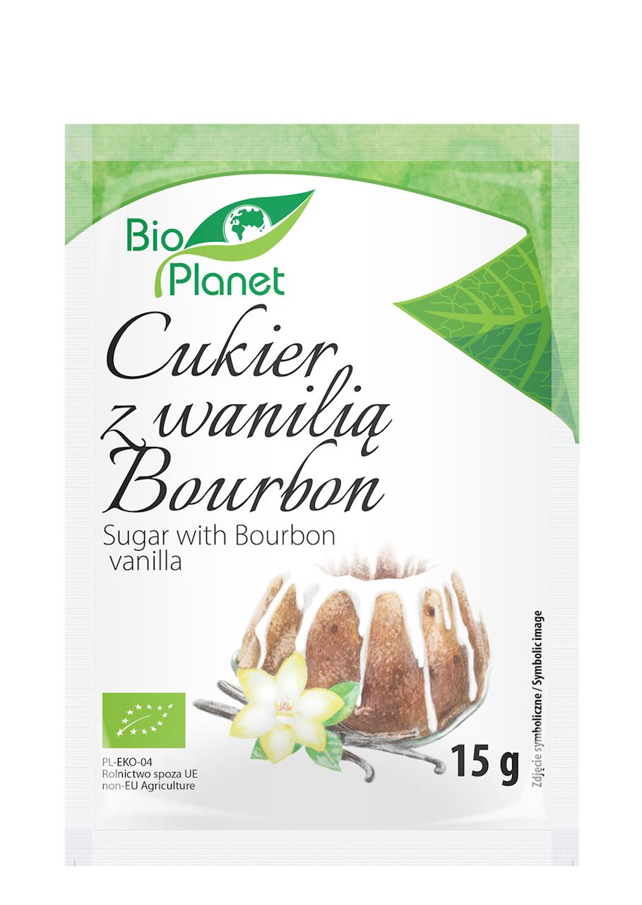 Bio Planet BIO Burbonas vaniļas cukurs, 15g
