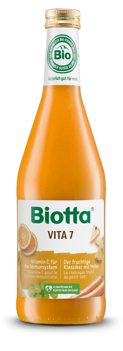Biotta Vita 7 BIO 7 augļu un dārzeņu sula ar sūkalām, 500ml