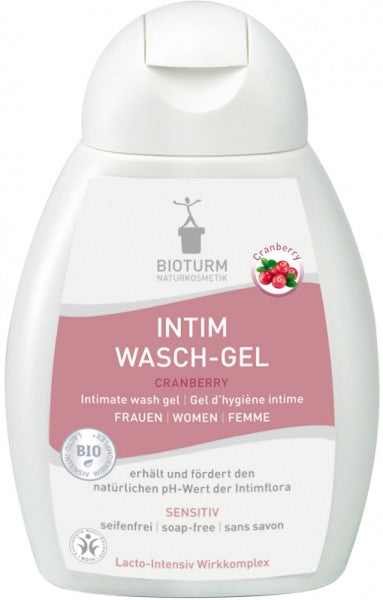 Bioturm intīmās higiēnas želeja ar  dzērveņu ekstraktu Nr.91, 250ml