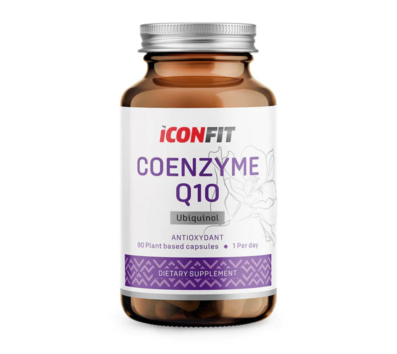 ICONFIT uztura bagātinātājs Koenzīms Q10, 90 kapsulas