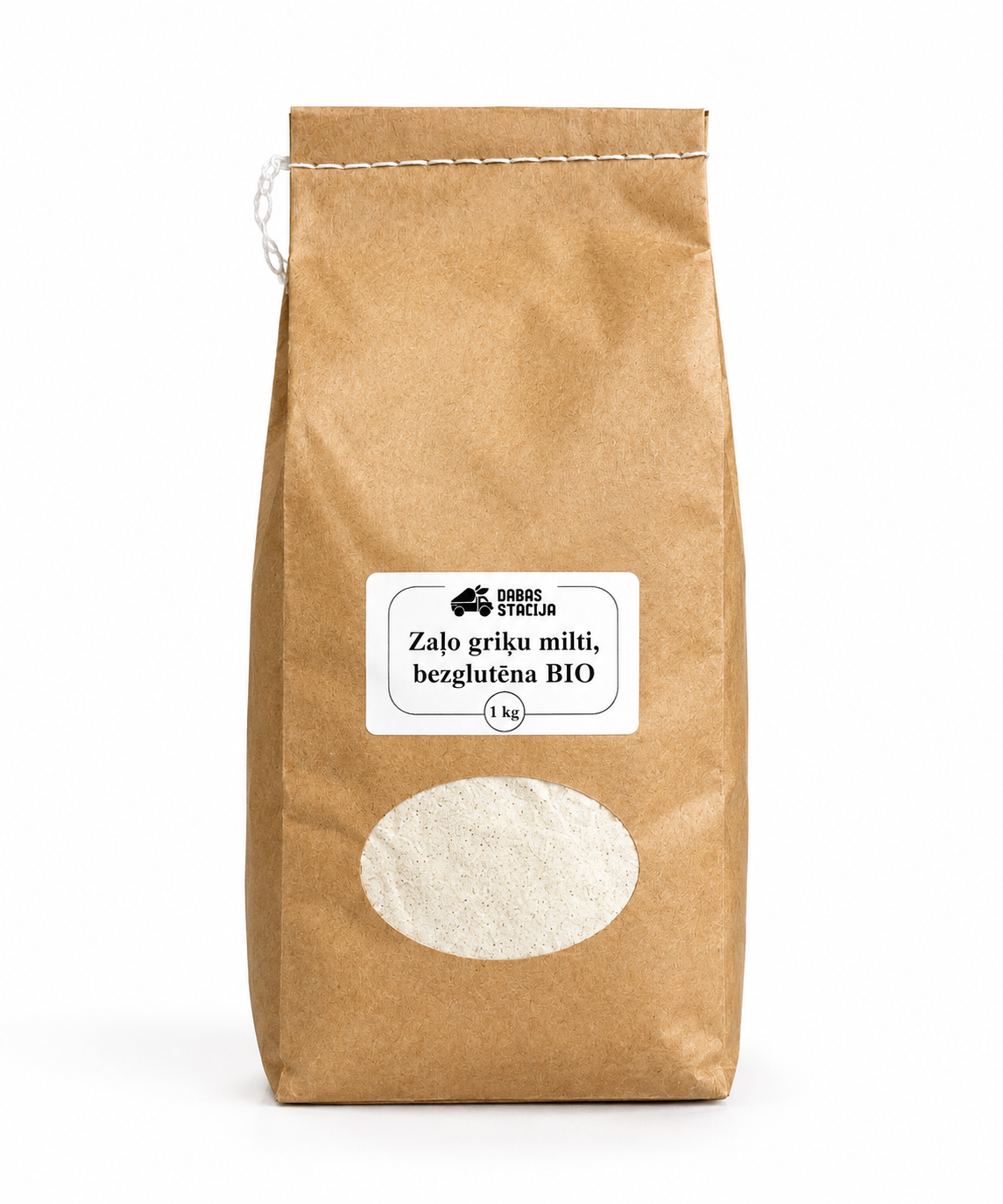 Dabas stacija BIO bezglutēna zaļo griķu milti, 1kg