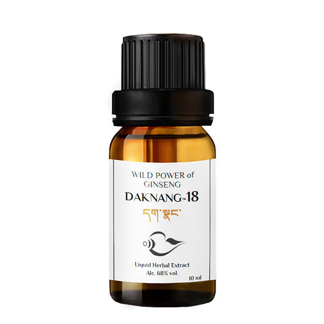 Daknang - 18 Wild Power of Ginseng uztura bagātinātājs enerģijai, 10ml