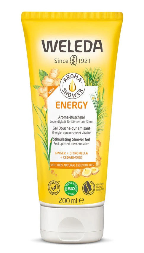 Weleda aromātiska dušas želeja "Energy", 200ml