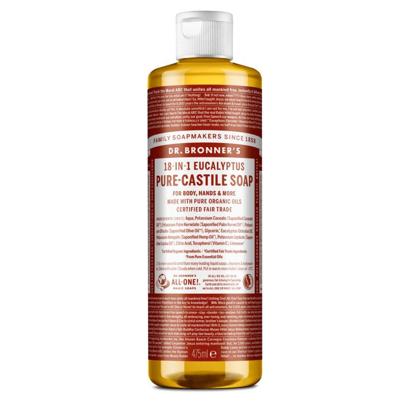 Dr. Bronner`s eikalipta šķidrās ziepes, 475ml
