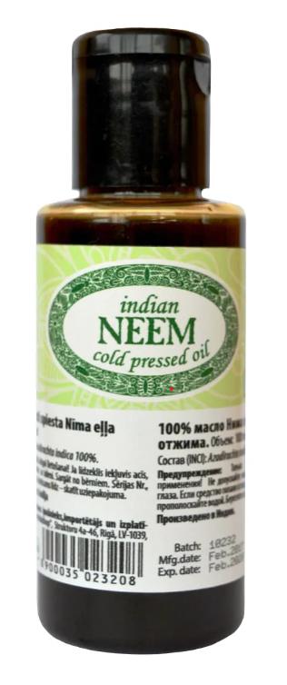 Herbals 100% auksti spiesta Nīma eļļa, 100ml