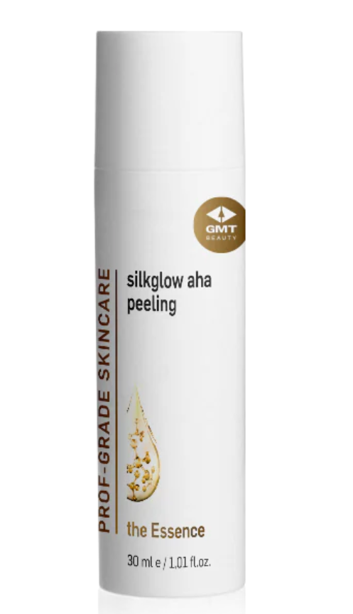 GMT Beauty the Essence SilkGlow mitrinošs AHA pīlings, 30ml
