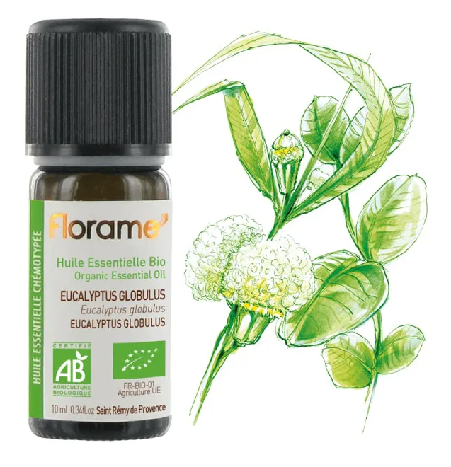 Florame organiska eikalipta ēteriskā eļļa, 10ml
