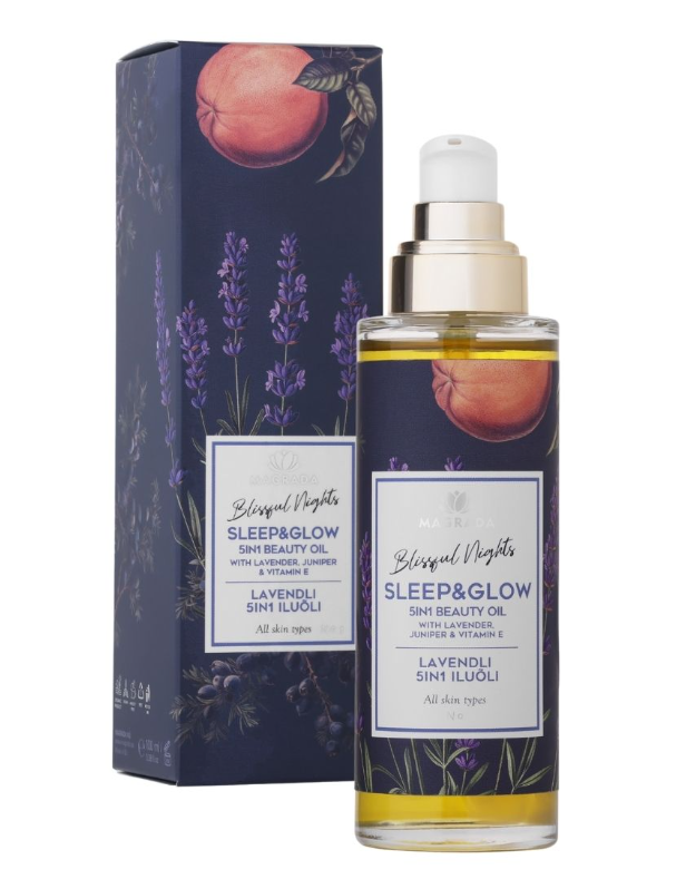 Magrada Lavender lavandas ķermeņa eļļa ar vitamīnu E, 200ml