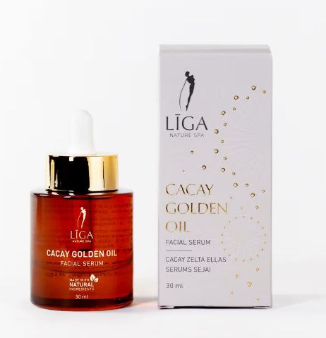 Līga Nature SPA Cacay zelta eļļas serums sejas ādai, 30ml