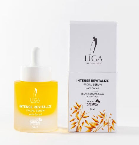 Līga Nature SPA serums sejai ar  auzu eļļu un Omega 3/6/9, 30ml