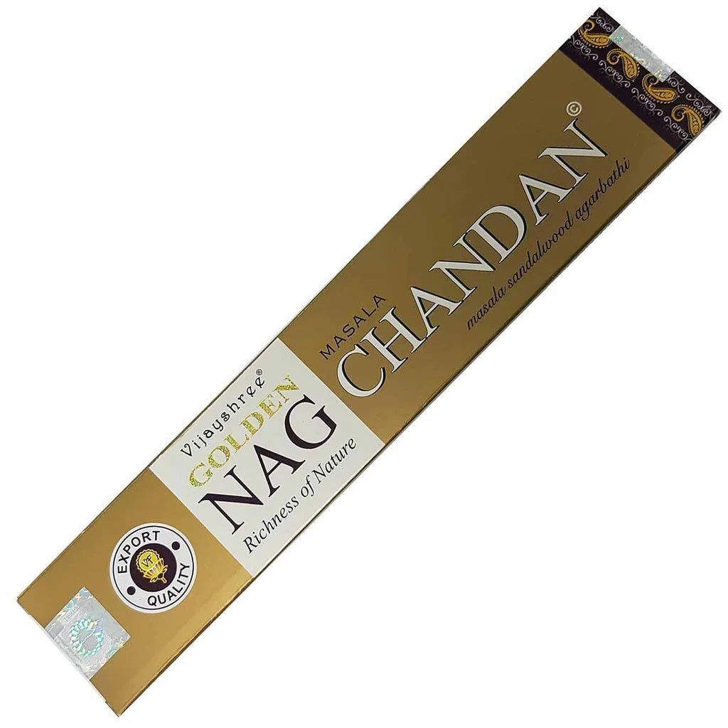 Vijayshree Golden Nag smaržkociņi Chandan, 15g