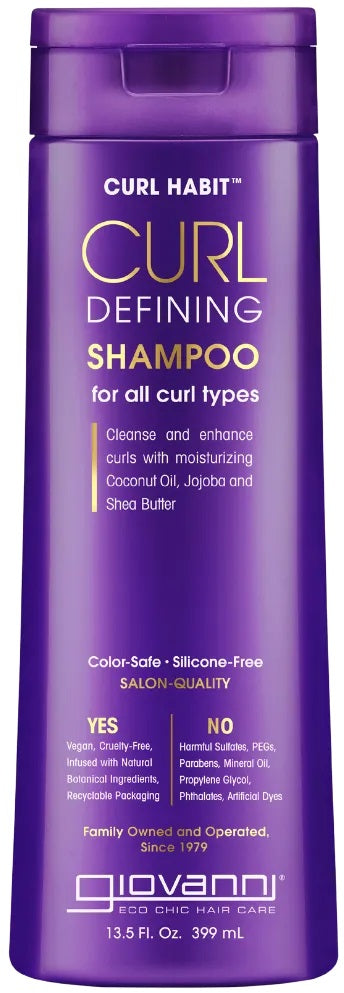 Giovanni šampūns cirtainiem matiem, 399ml