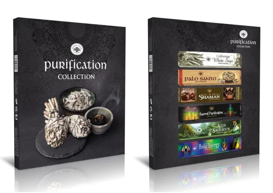 Green Tree smaržkociņu izlases dāvanu komplekts Purification Collection, 6 x 15g
