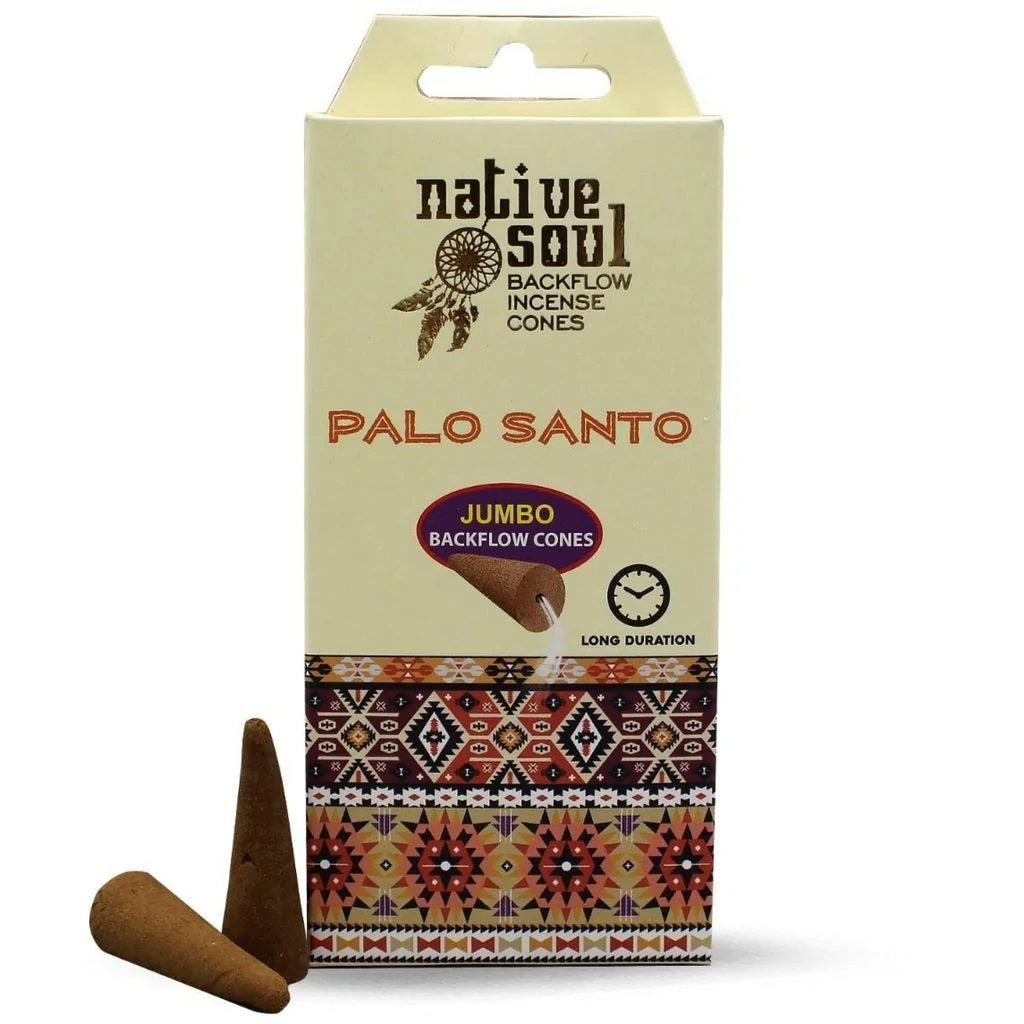 Green Tree Native Soul konusi ar krītošo dūmu efektu "Palo Santo", 8gab