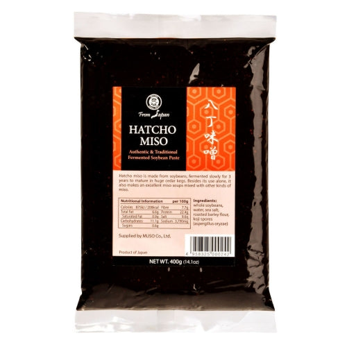 Muso sojas miso pasta Hatcho Miso, 400g