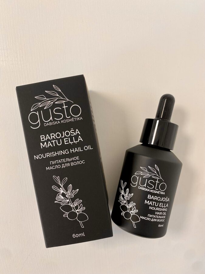 Gusto barojoša matu eļļa, 60ml