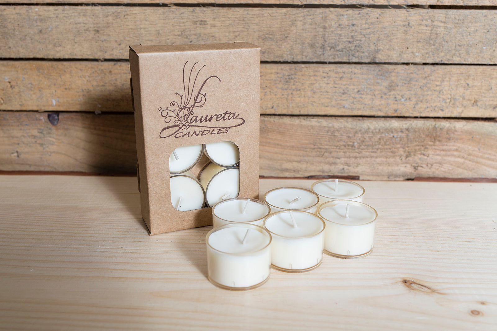 Laureta Candles tējassveces ar kanēļa / krustnagliņas ēterisko eļļu, 6gb