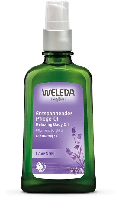 Weleda lavandas nomierinoša eļļa ķermenim, 100ml