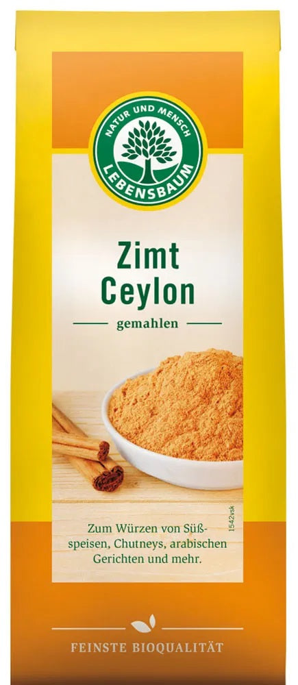 Lebensbaum BIO Ceilonas kanēlis malts, 50g