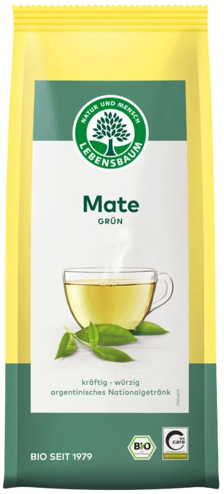 Lebensbaum BIO zaļā tēja Mate, 100g