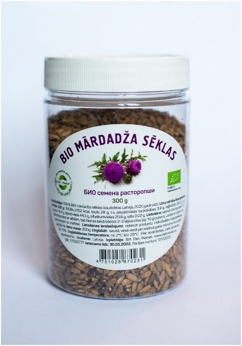 Diet Market BIO mārdadža sēklas, 300g