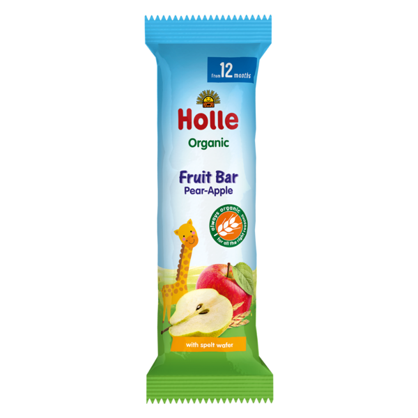 Holle BIO ābolu, bumbieru batoniņš no 12 mēn., 25g