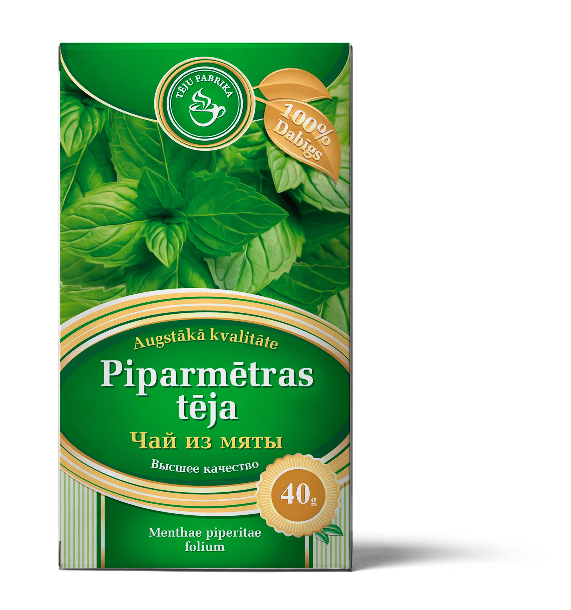 Tēju Fabrika piparmētru tēja, 40g