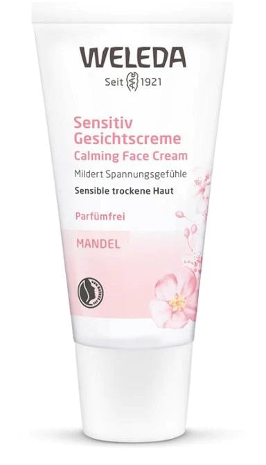 Weleda mandeļu sejas ādu nomierinošs krēms, 30ml