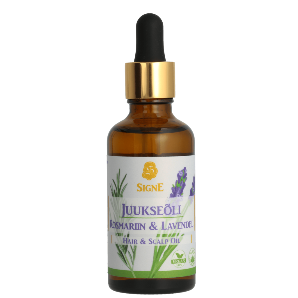 Signe Seebid matu eļļa ar rozmarīnu un lavandu, 50ml