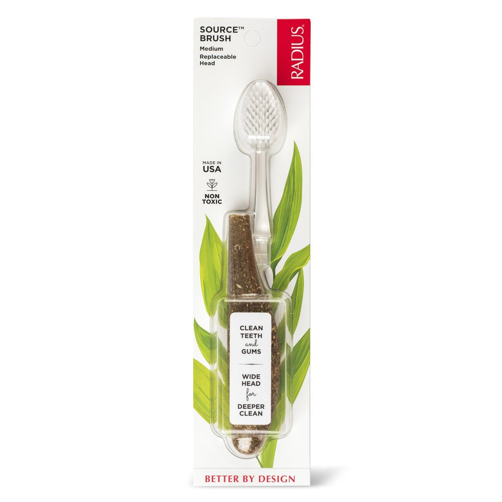 Radius Source zobu birste, brūna Medium