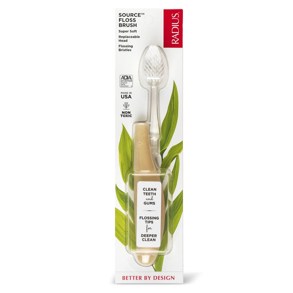 Radius Source zobu birste, balta Super Soft