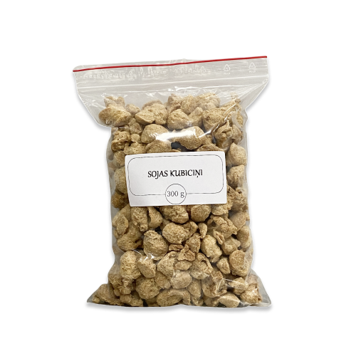 Dabas stacija sojas gaļas kubiciņi, 300g