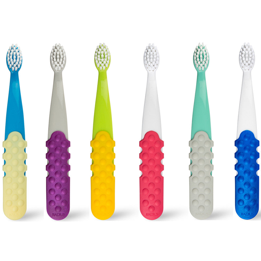 Radius Totz Plus zobu birste bērniem, 3 gadi + (no 3 - 6 gadu vecumam)