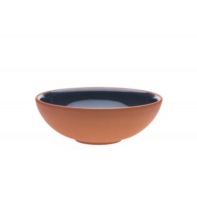 Vaidava Ceramics kolekcija Zeme bļoda pelēka, 165x65mm, 0,6l