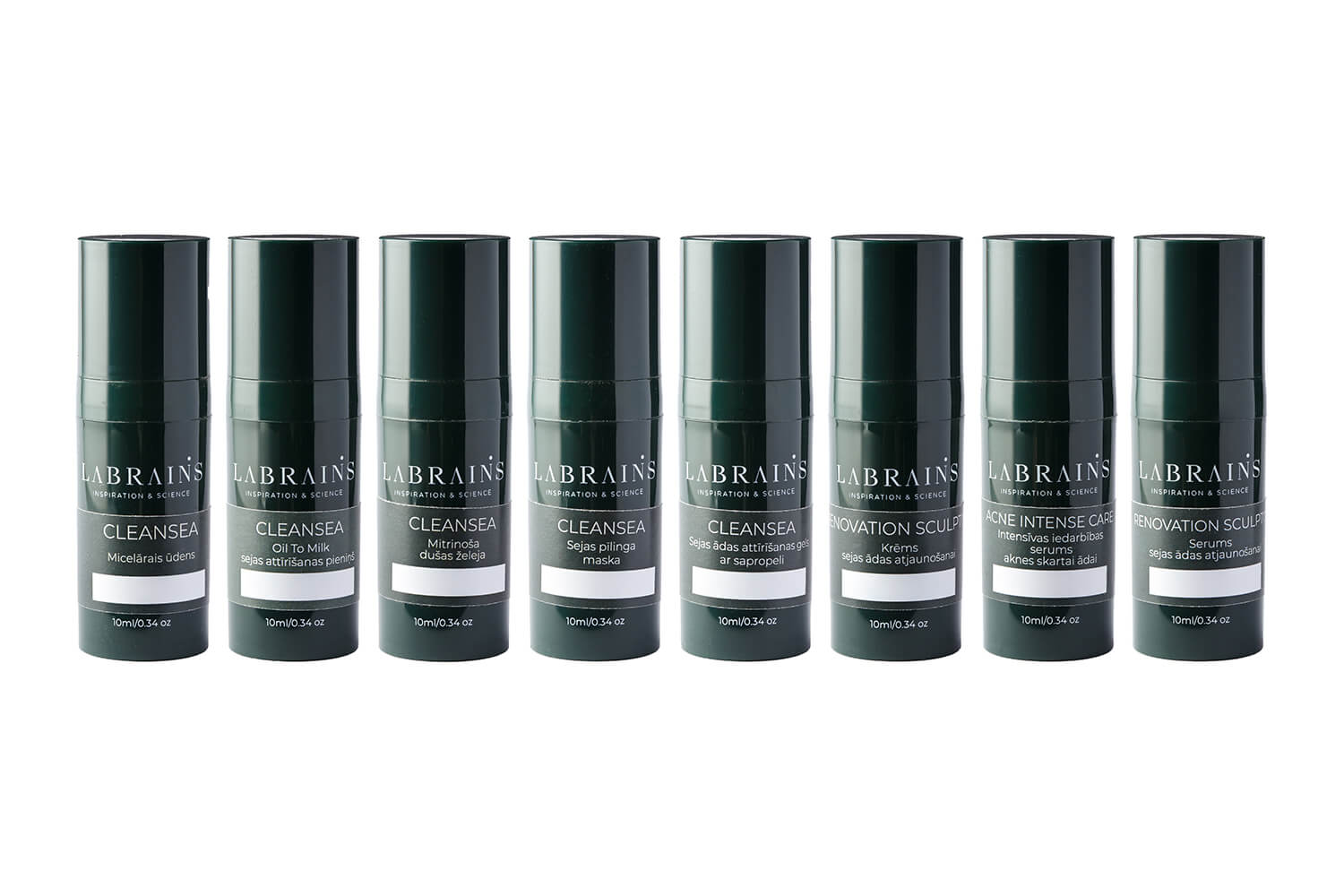 LABRAINS komplekts visai ģimenei, 8 x 10ml