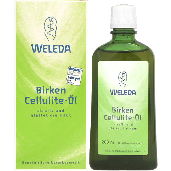 Weleda bērzu eļļa pret celulītu, 200ml