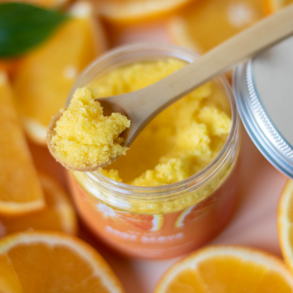 Līga Nature SPA jūras sāls skrubis ķermenim "Apelsīns", 250g