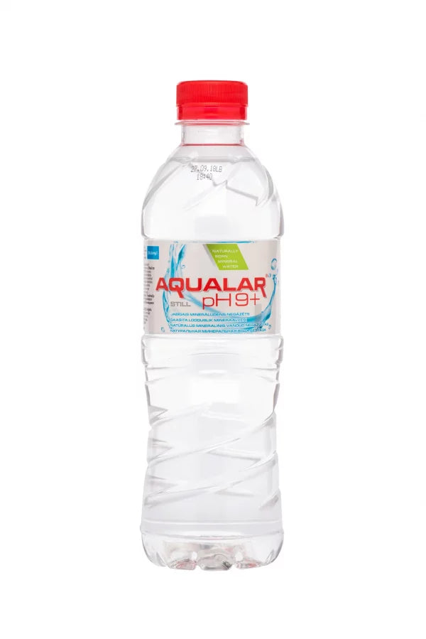 Aqualar pH9+ dabīgs minerālūdens, negāzēts 0,5l
