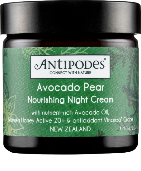 Antipodes barojošs nakts krēms ar avokado eļļu, 60ml